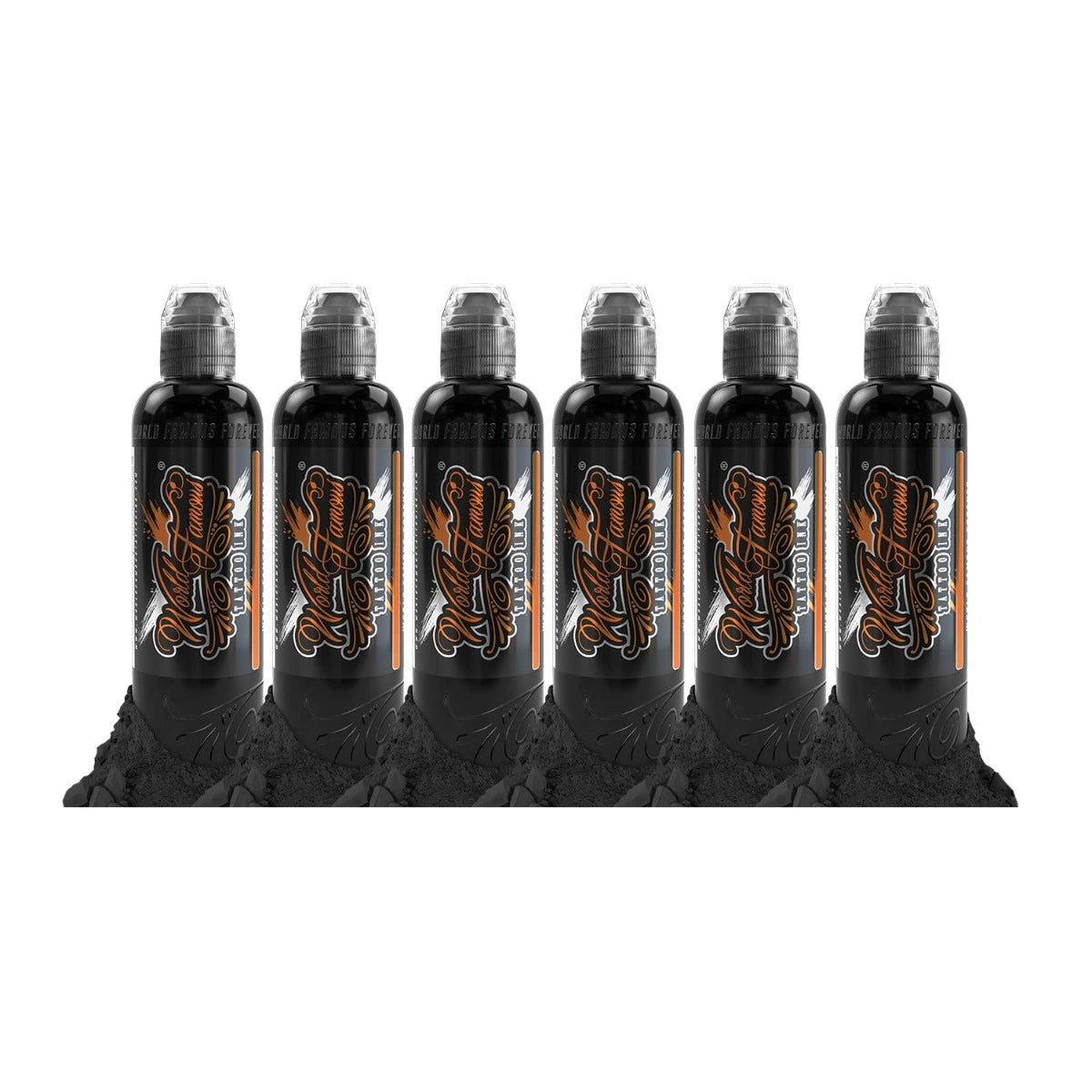 World famous ink - Jose perez - dark water - grey wash ink set of 6 x 120ml bottles